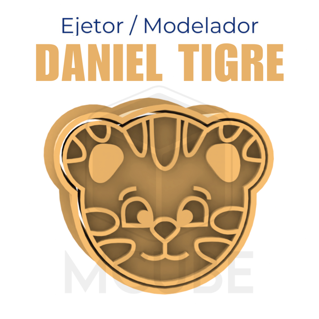 Ejetor Modelador para Docinhos - Daniel Tigre / Daniel Tiger's Neighborhood