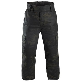 Calça Dragon Use Tático 8 Bolsos Ripstop Reforçada Camuflada Multicam Black UV50+