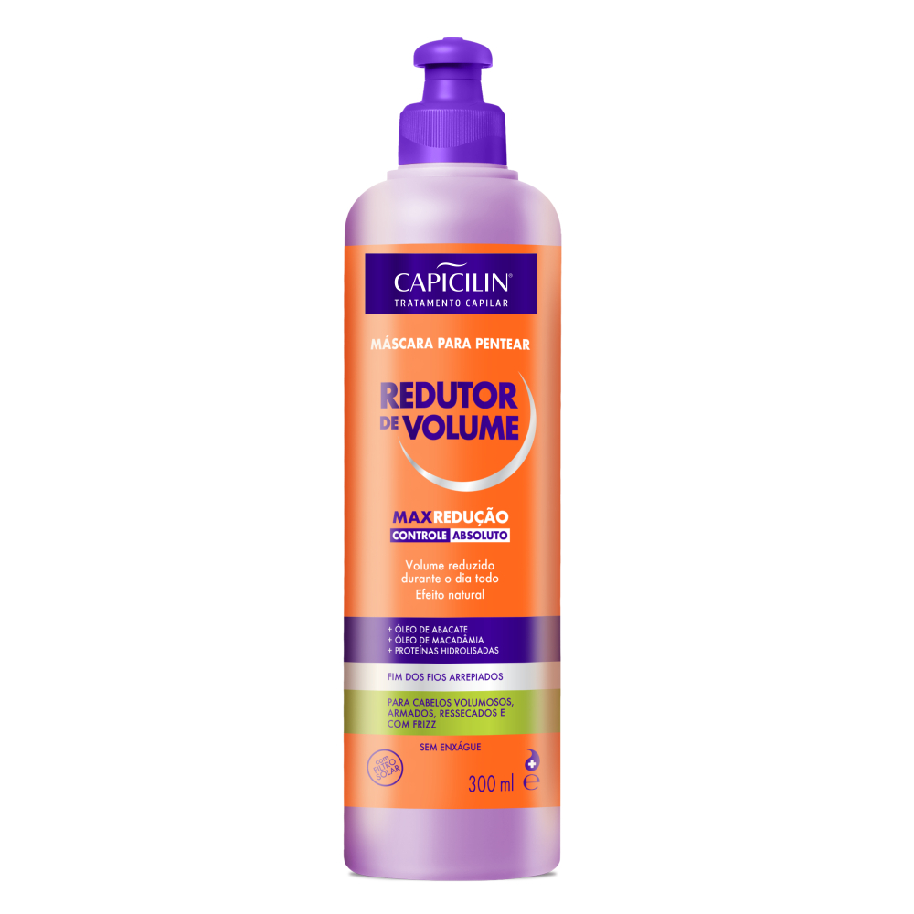 Capicilin Máscara Para Pentear Redutor De Volume 300ml