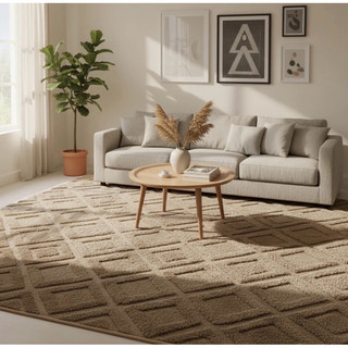 Tapete Sala Pelo Baixo Grande Macio 3x2 Antiderrapante