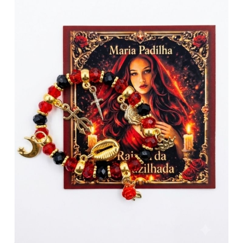 PULSEIRA ORIXAS POMBA GIRA MARIA PADILHA