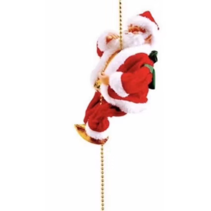 Boneco Papai Noel Sobe E Descer Musical Canta Movimento BR1502