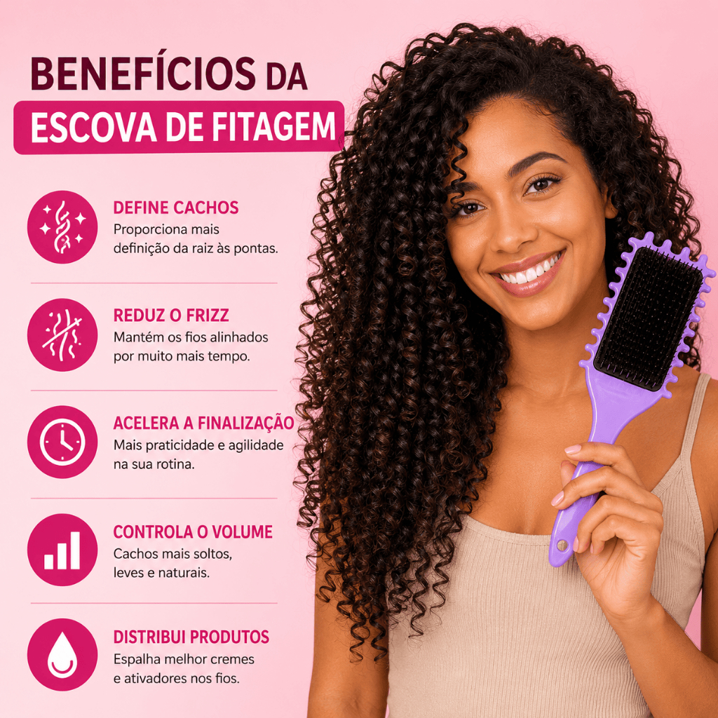 Escova de Finalização para Cachos | Mais Definição e Menos Frizz — imagem 2 de 2