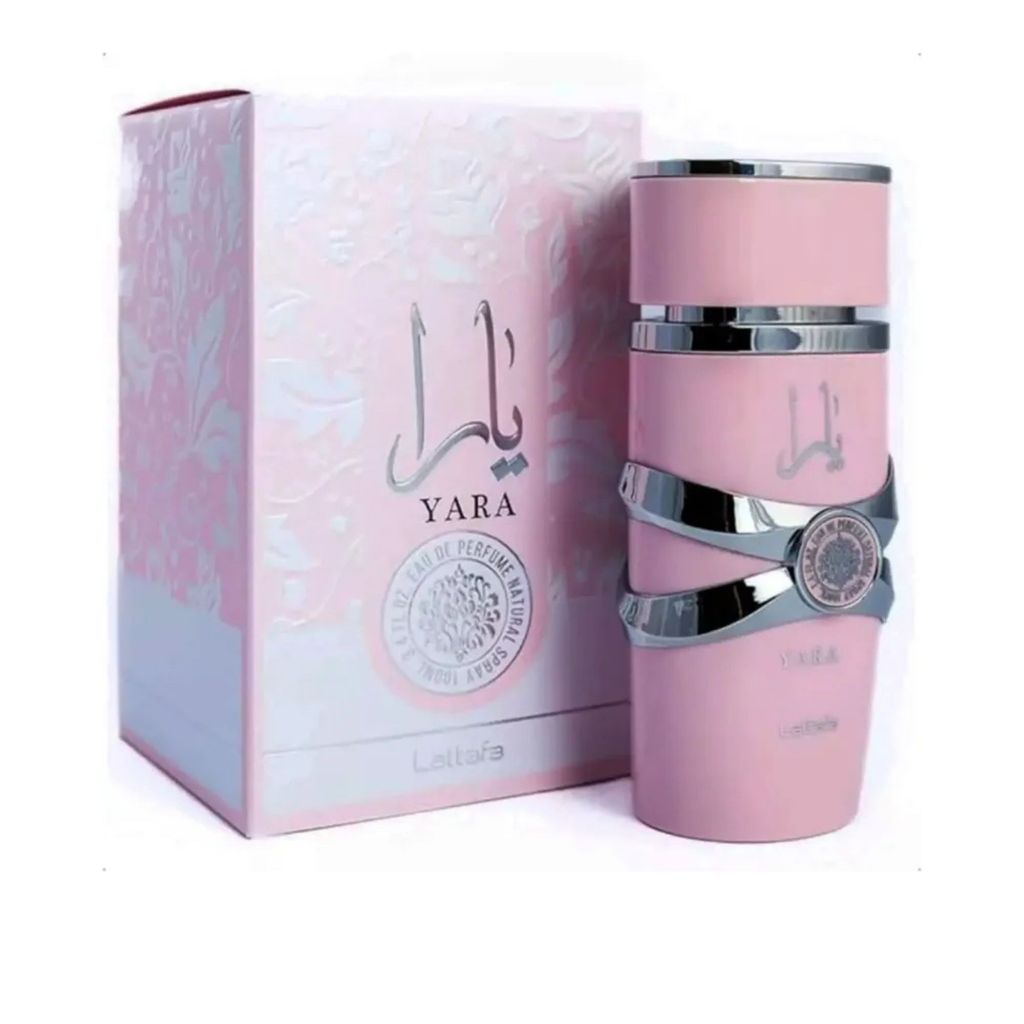 Perfume Arabe Feminino Yara De Lattafa 100ml Oriental Baunilha Eau De Parfum Original Novo Lacrado