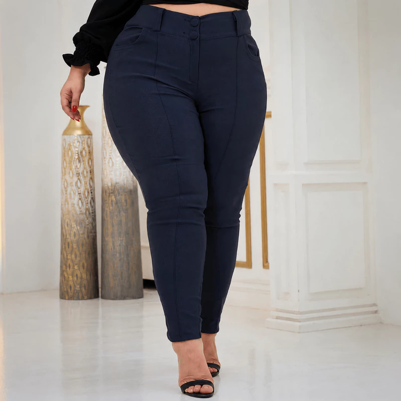 "Calça Plus Size Elegante: 61% OFF! 👖"