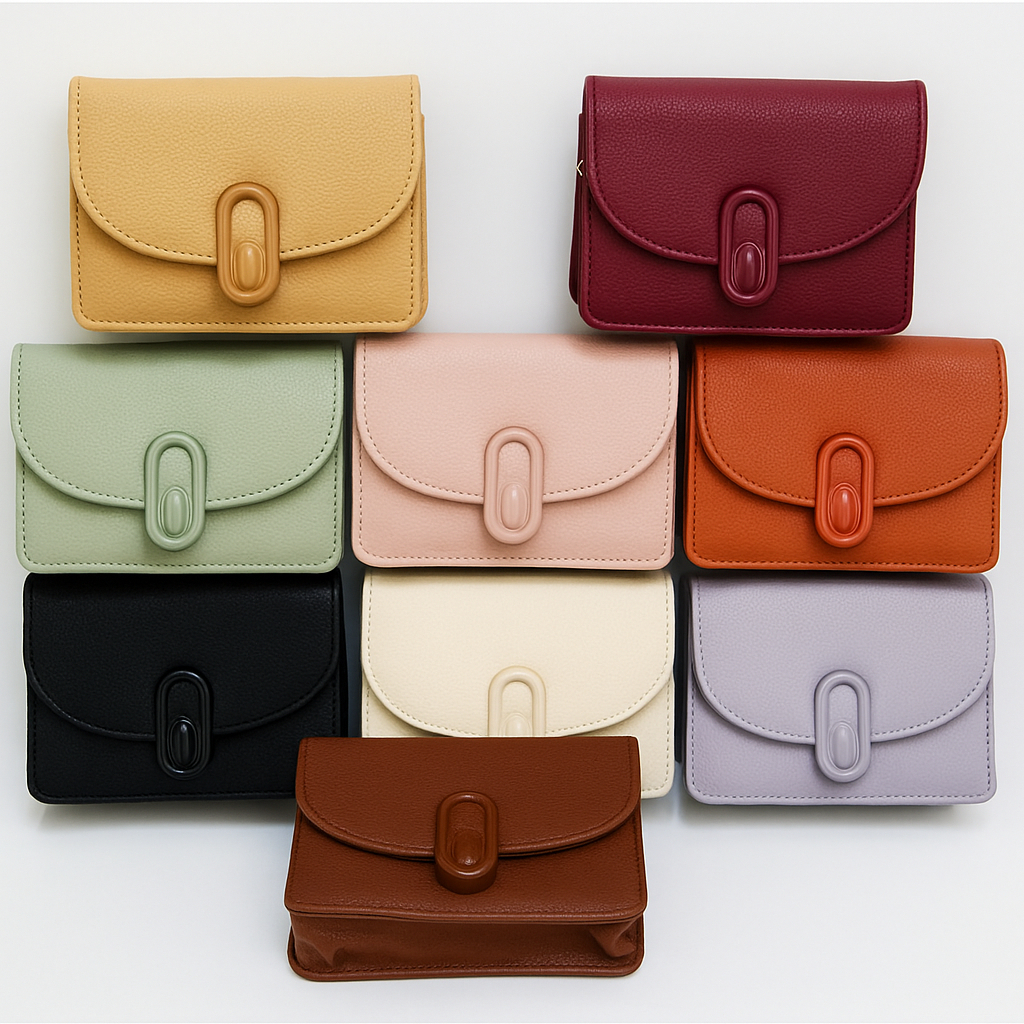 Mini Bolsa de Ombro Com Alça Carteira Feminina Pequeno PU couro C986 TR