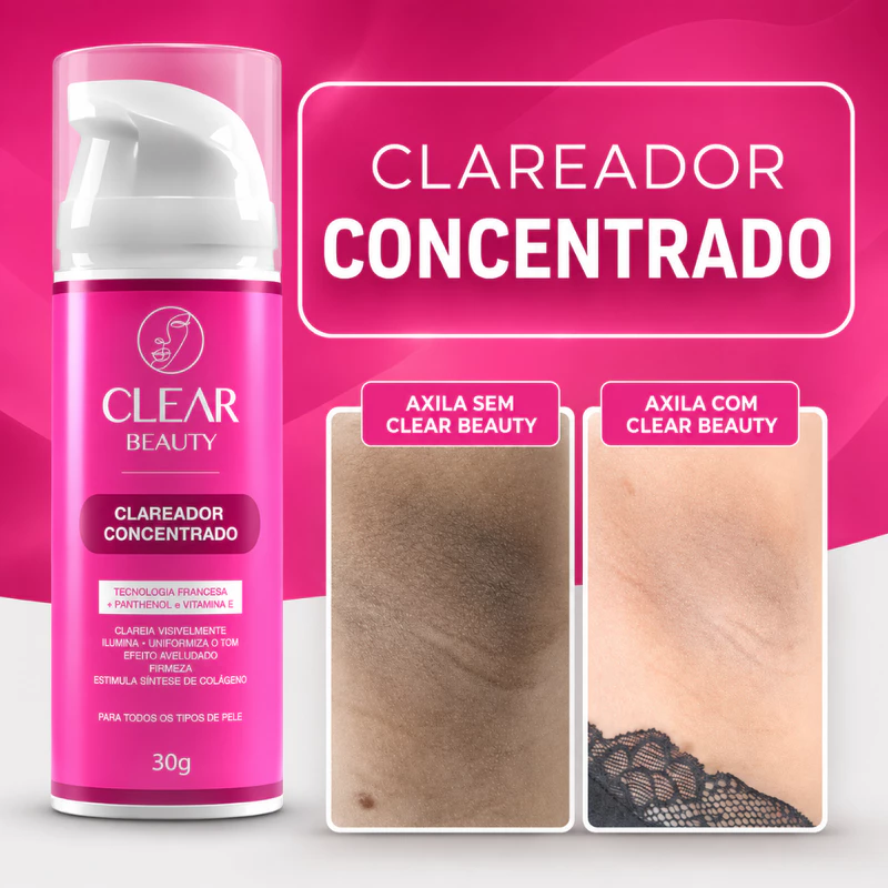 Clareador Clear Beauty: 85% OFF! 🌟