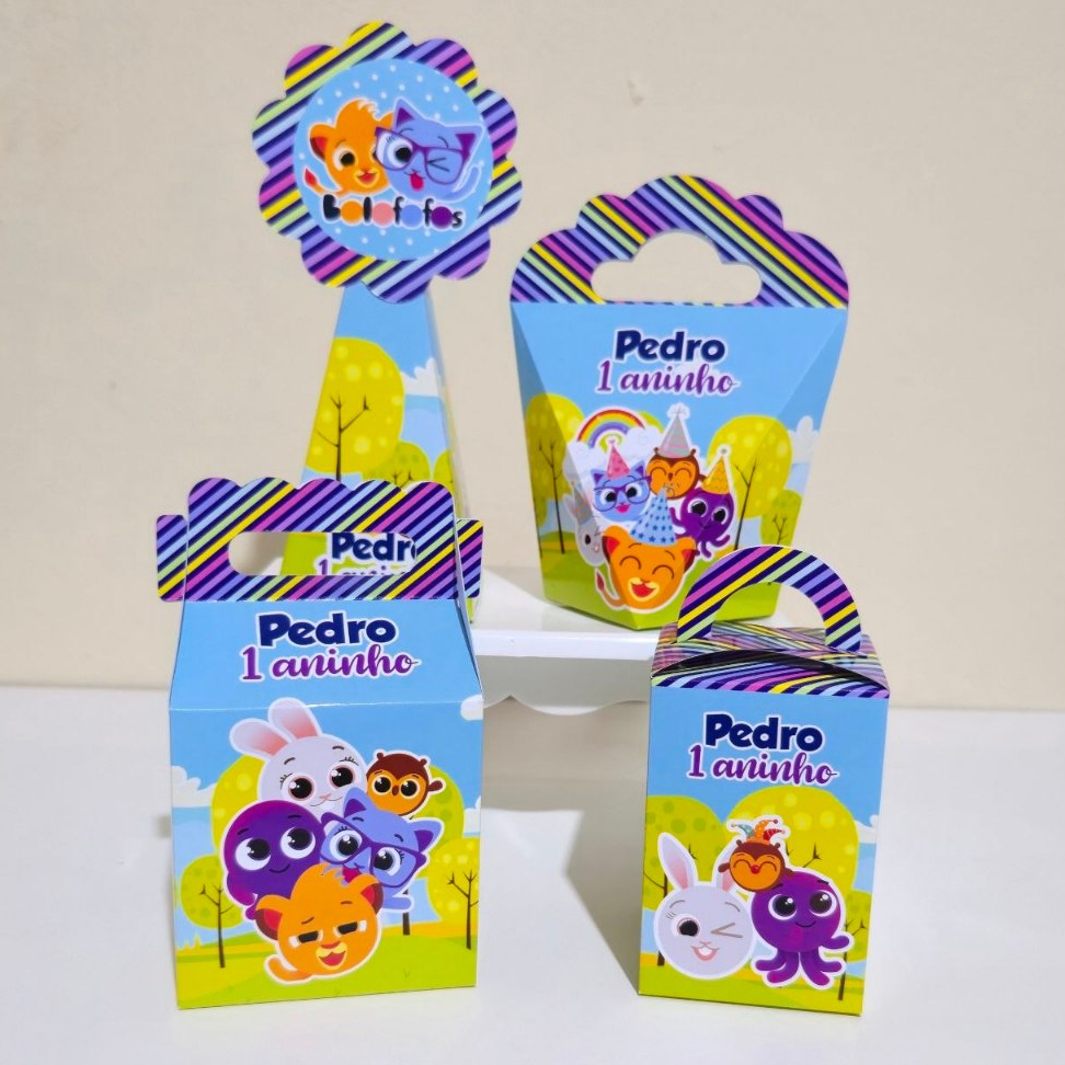 Kit Festa BOLOFOFOS / Lembrancinhas / Festa infantil / Aniversário / Personalizados / Decoração BOLOFOFOS