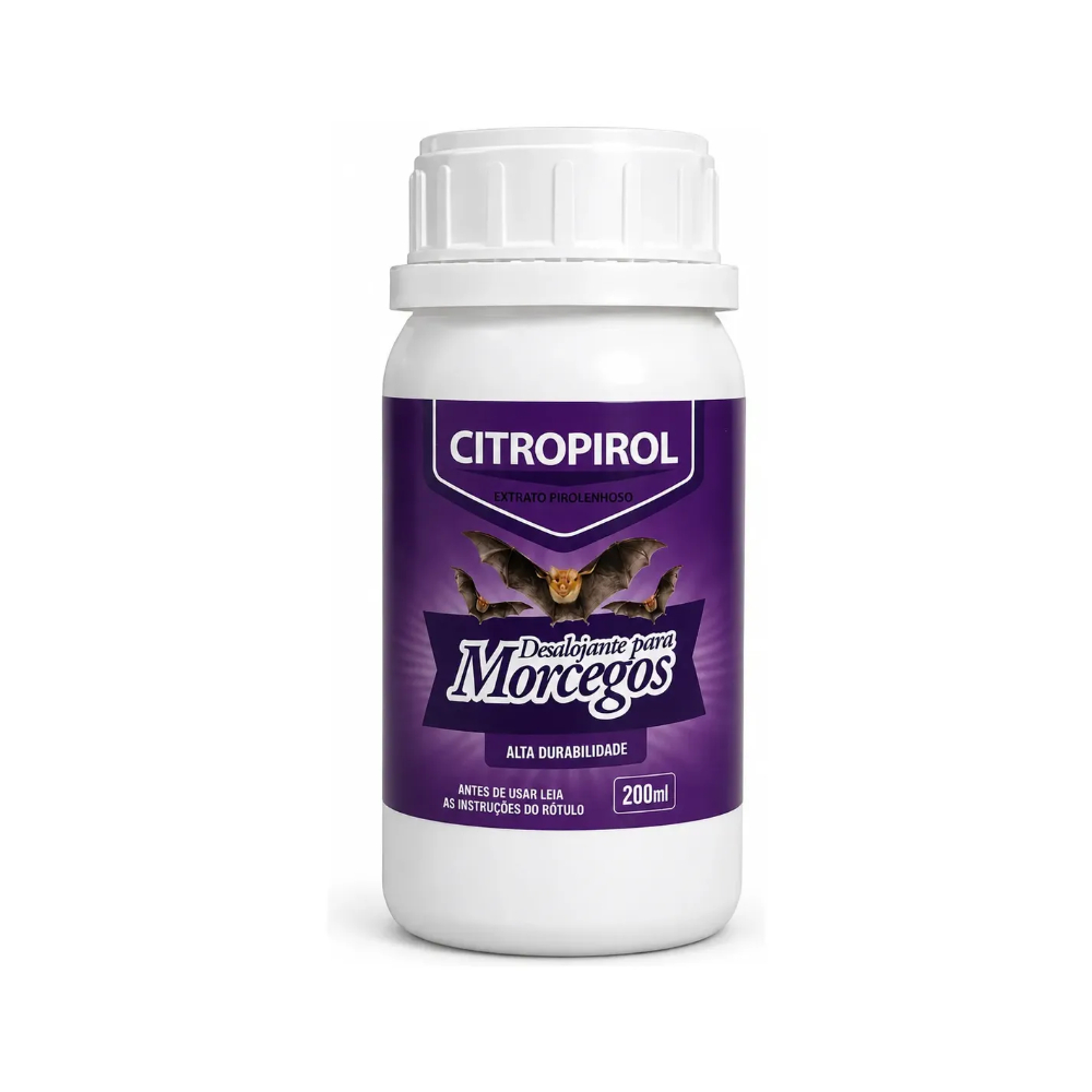 Desalojante Afasta Morcegos Citropirol 200ml Liquido