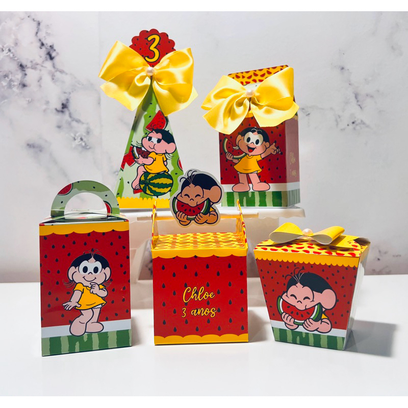 PEGUE E MONTE MAGALI - KIT FESTA | CAIXINHA PERSONALIZADA | LEMBRANCINHA CASA ESCOLA | MESVERSÀRIO ANIVERSÀRIO