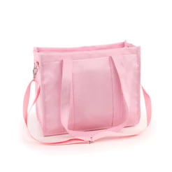 Bolsa Tote Midi com Alça Rosa Yogurte