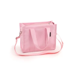 Bolsa Tote Mini com Alça Rosa Yogurte