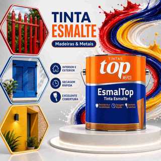 Esmalte Sintético MEPCO 900ml – Tinta para Metal e Madeira com Alta Resistência e Ótima c…