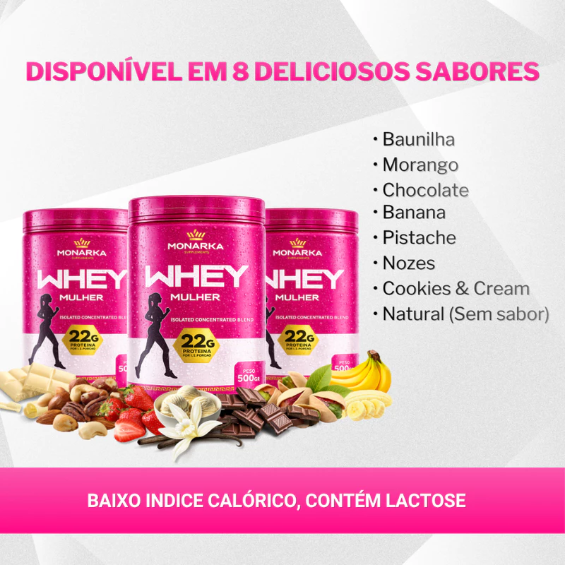 Whey Protein Feminino Blend Isolado e Concentrado — foto 8