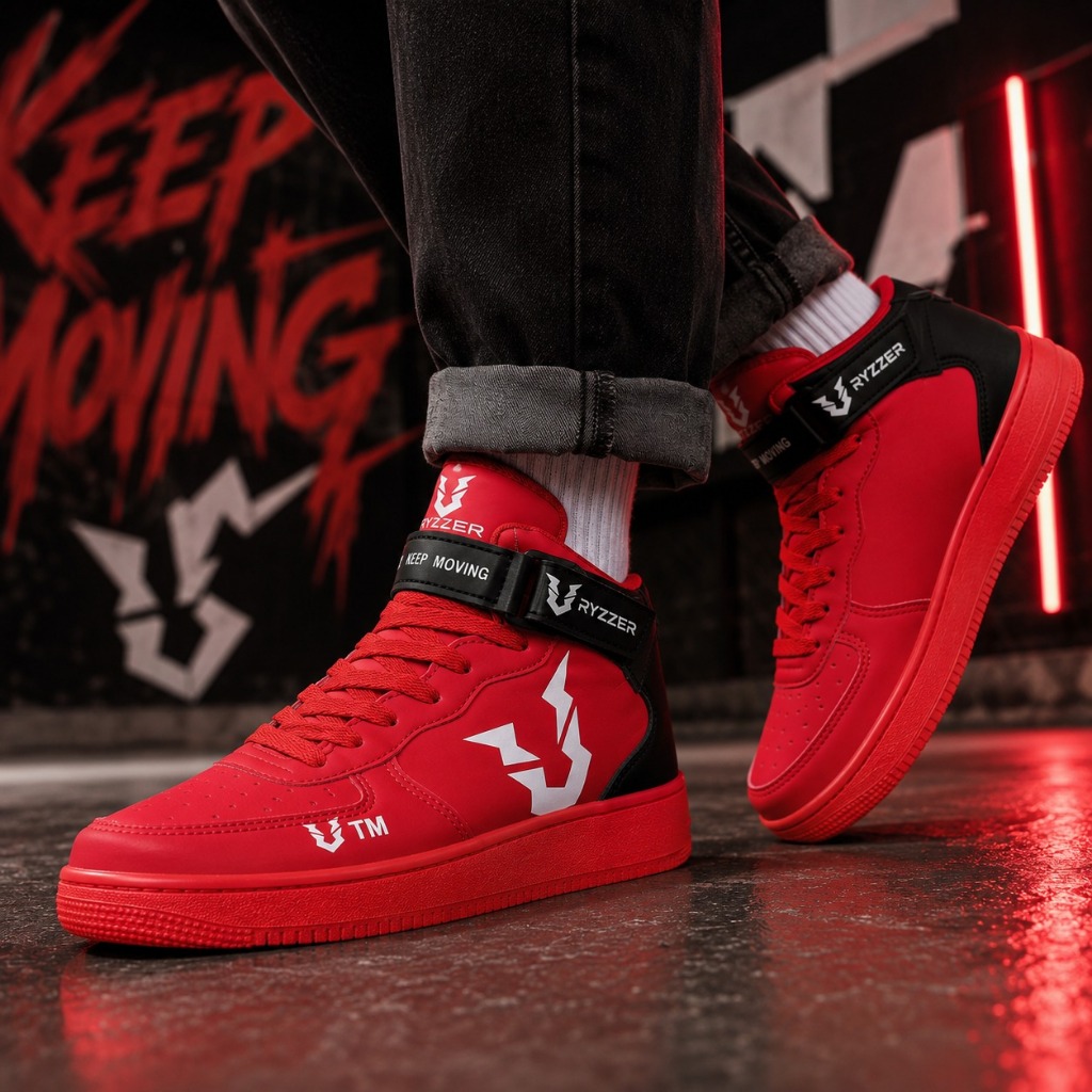 Tenis Bota  Botinha Ryzzen TM Basquete Academia Lancamento Top