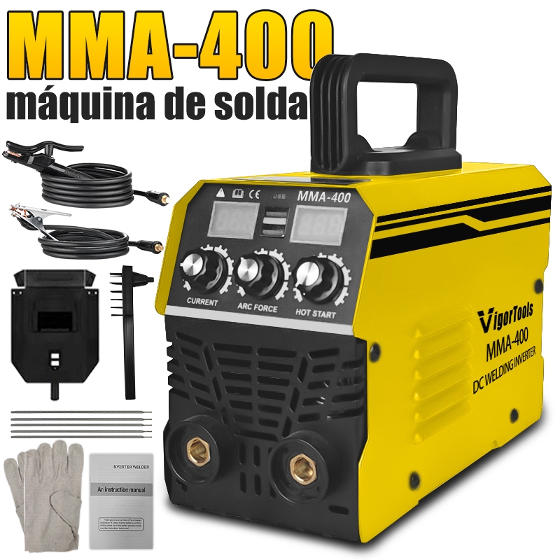 【MMA-400/MMA-180/MMA-120】 220V/110V Máquina De Solda Inversora Ferramenta De Soldagem Portátil
