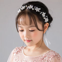 Tiara Headband Enfeite Cabelo Daminha Honra Noiva Debutante
