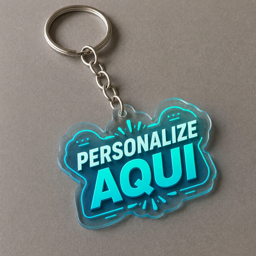Kit 50 Chaveiro Acrílico Personalizado Para Lembrancinha Festa Aniversário