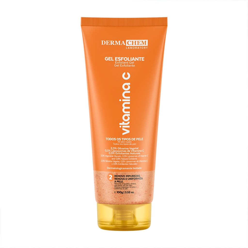 Gel Esfoliante Vitamina C 100g - Dermachem