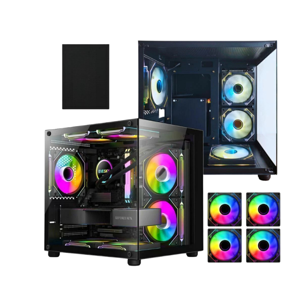 Pc Gamer Total Info Intel Core I7 3.60ghz Placa De Vídeo Rx 580 8gb 16gb Ram Ssd 480gb Wifi