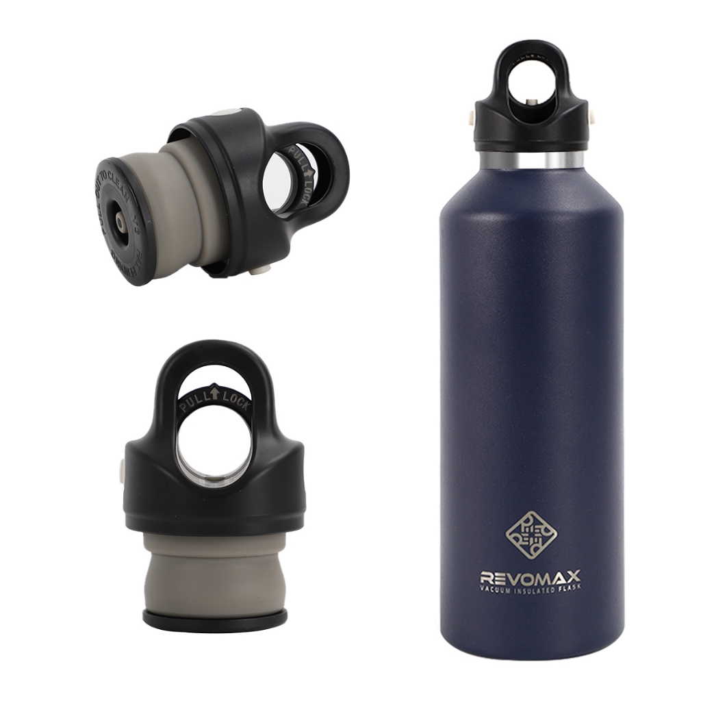MODUS Garrafa Térmica Portátil 950ml Inox 304 Com Alça Resistente Para Caminhada Camping e Viagem