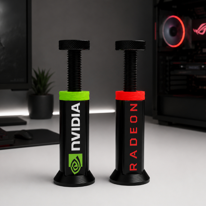 Suporte para Placa de Vídeo GPU Ajustável Nvidia e Radeon