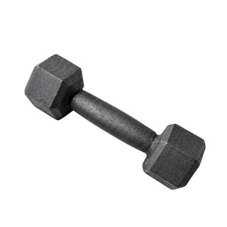 Halter Sextavado Pintado 1 a 5 Kg Unidade Treino em Casa Musculação Academia Supino Funcional Fit