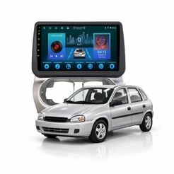 Multimídia Corsa 2002 A 2012 2ram + 64gb Quadcore Carplay Android Gps Bluetooth 9 Polegadas