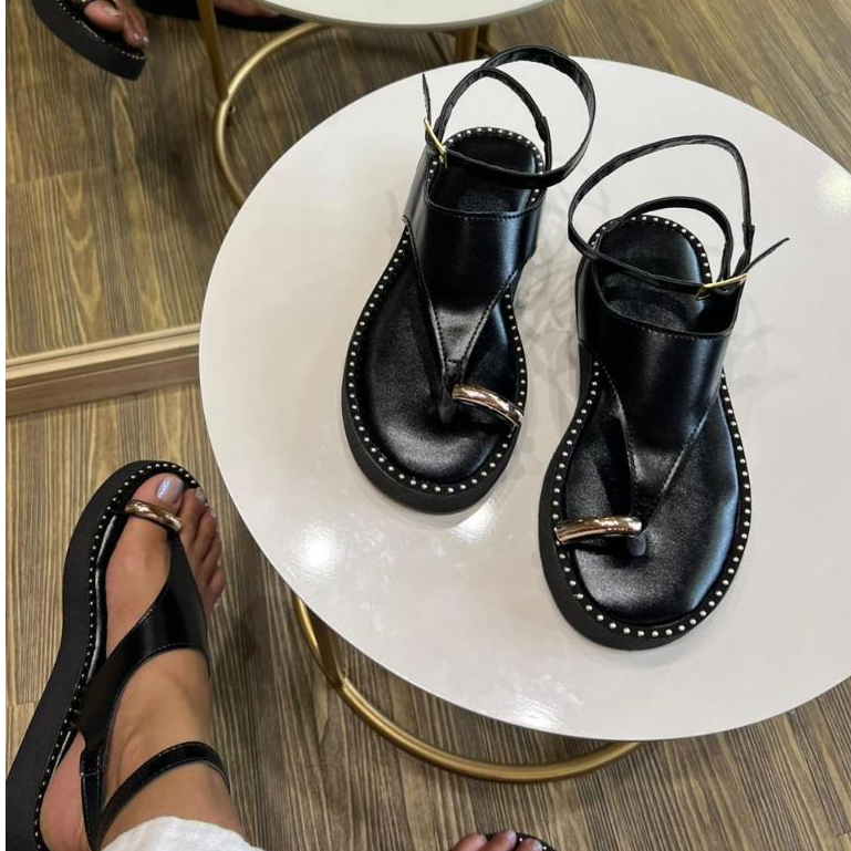 Sandália Plataforma Feminina Casual Leve Confortável Solado Alto Anatômica Antiderrapante 34 ao 39