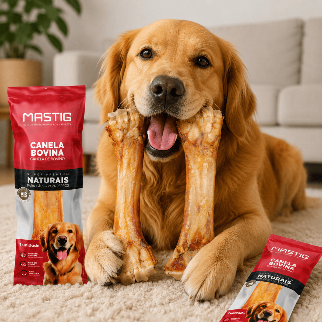 Canelas Bovina Mastig Petisco Ossos Para Cães Porte Grande