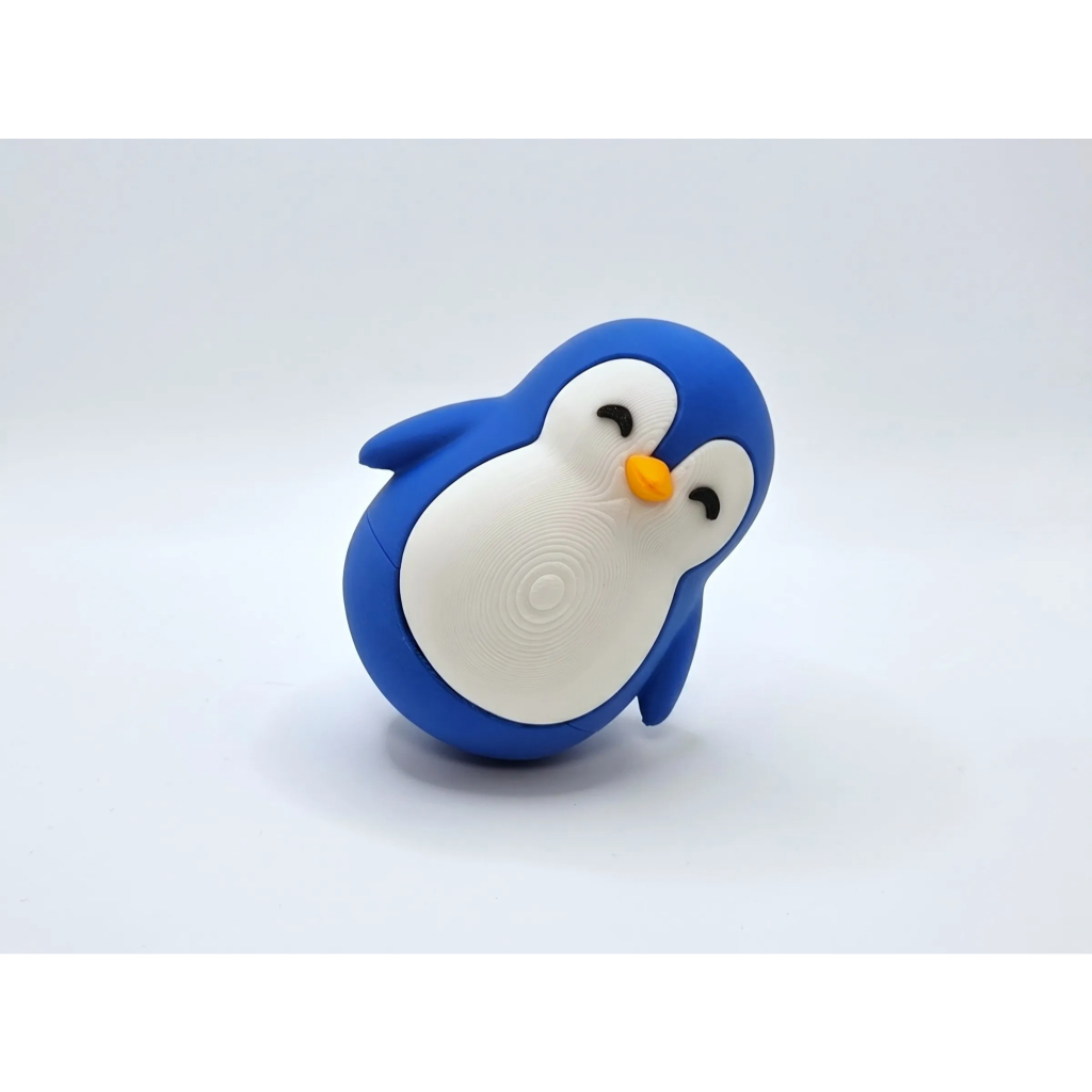 Brinquedo João Bobo Pinguim Anti Queda para Bebês Desenvolvimento Motor — imagem 2 de 2