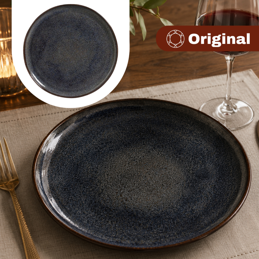 Prato Raso De Cerâmica Bio Titanium 27,5cm Porto Brasil - Original
