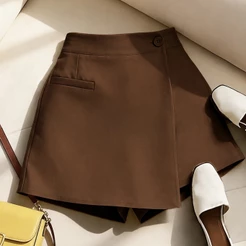 short saia alfaiataria feminino zilli style