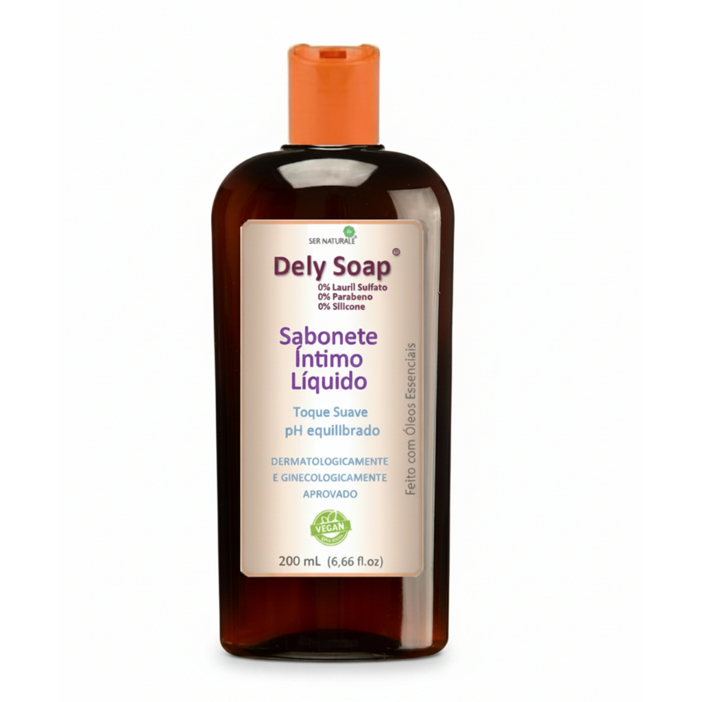 Combate Candidíase de Repetição e e Vaginose Bacteriana  - Sabonete Íntimo Dely Soap 200 ml