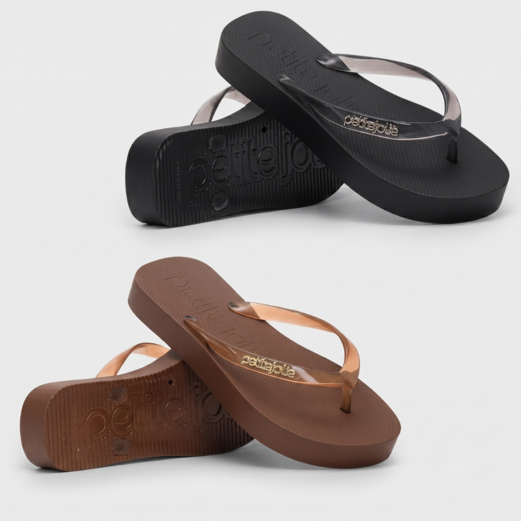 Chinelo Petite Jolie Feminino Slide Translucido Original