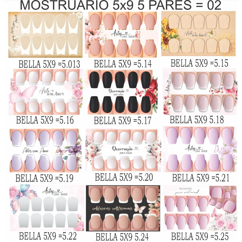 100 cartoes adesivos artesanais\nao precisa de pasta L