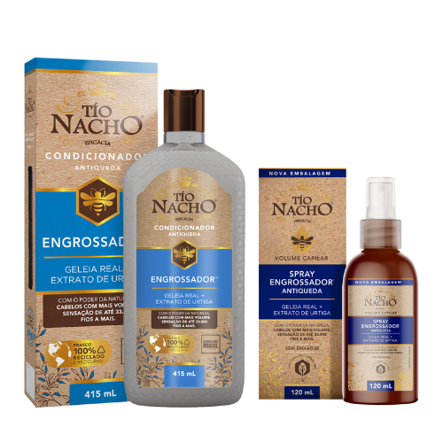 Kit Condicionador Engrossador 415mL + Spray Engrossador 120ml