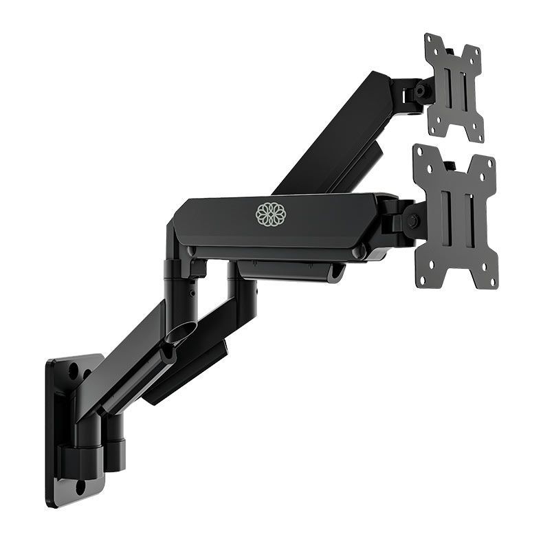 Suporte Articulado de Parede Para Monitor Zinnia Fortress 200, Pistao a Gas,17 Pol. A 32 Pol., Preto