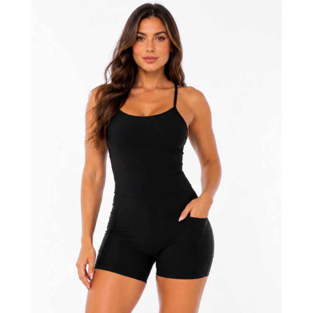 Macaquinho Fitness Modelador Alta Qualidade Zero Transparência Esportivo — imagem 1