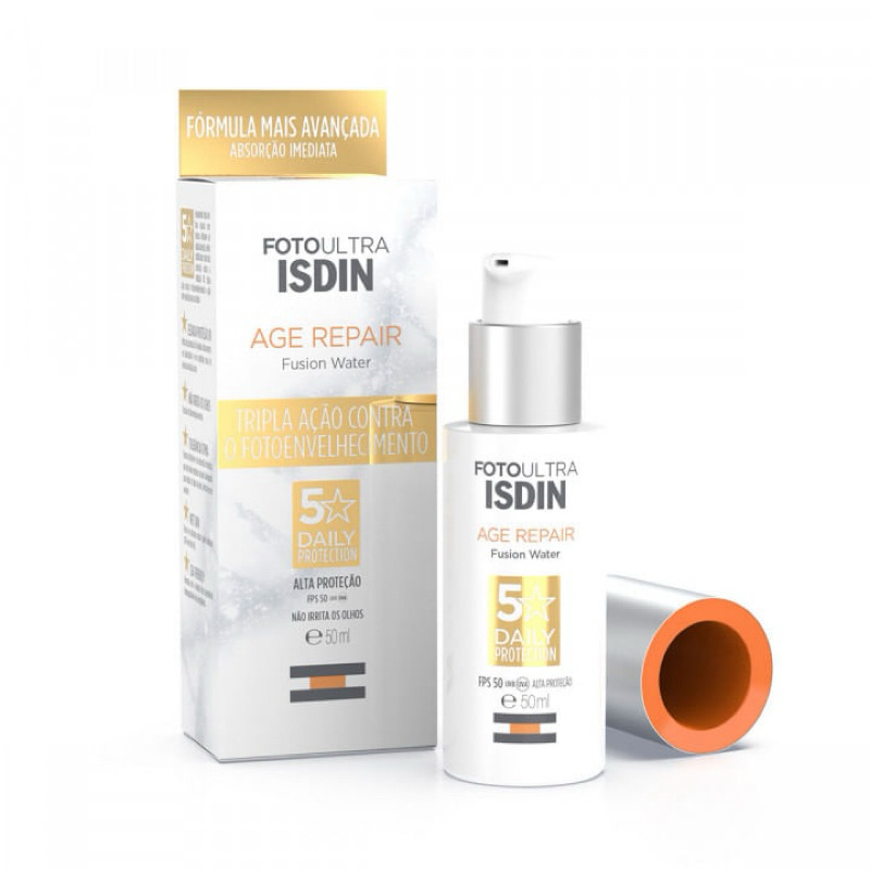 Protetor Solar Facial Isdin Foto Ultra Age Repair FPS50 50ml