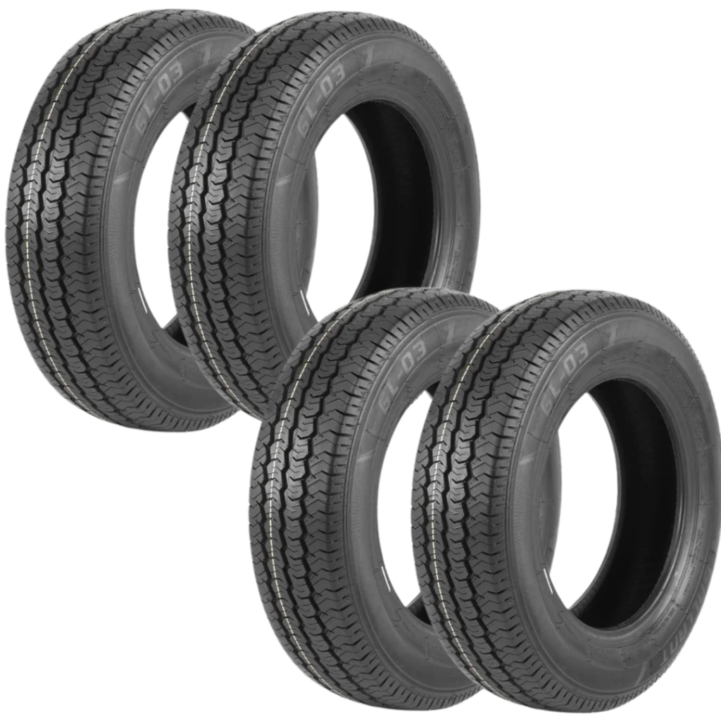 Jogo 4 Pneus 175/70 R14C Gallant GL-03 6PR 95/93S Aro 14 Novos