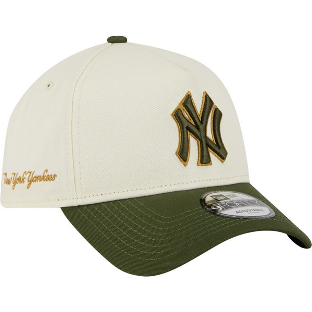 Boné New Era MLB 9FORTY A-FRAME SNAPBACK New York Yankees Off White - Original