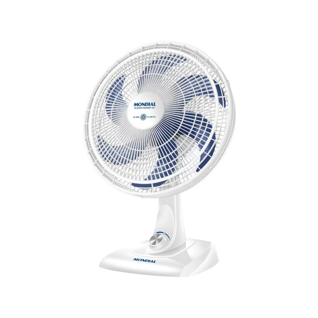 Ventilador Mondial Super Power 40cm 110V Branco VSP-40-W - Lacrado e com nota fiscal
