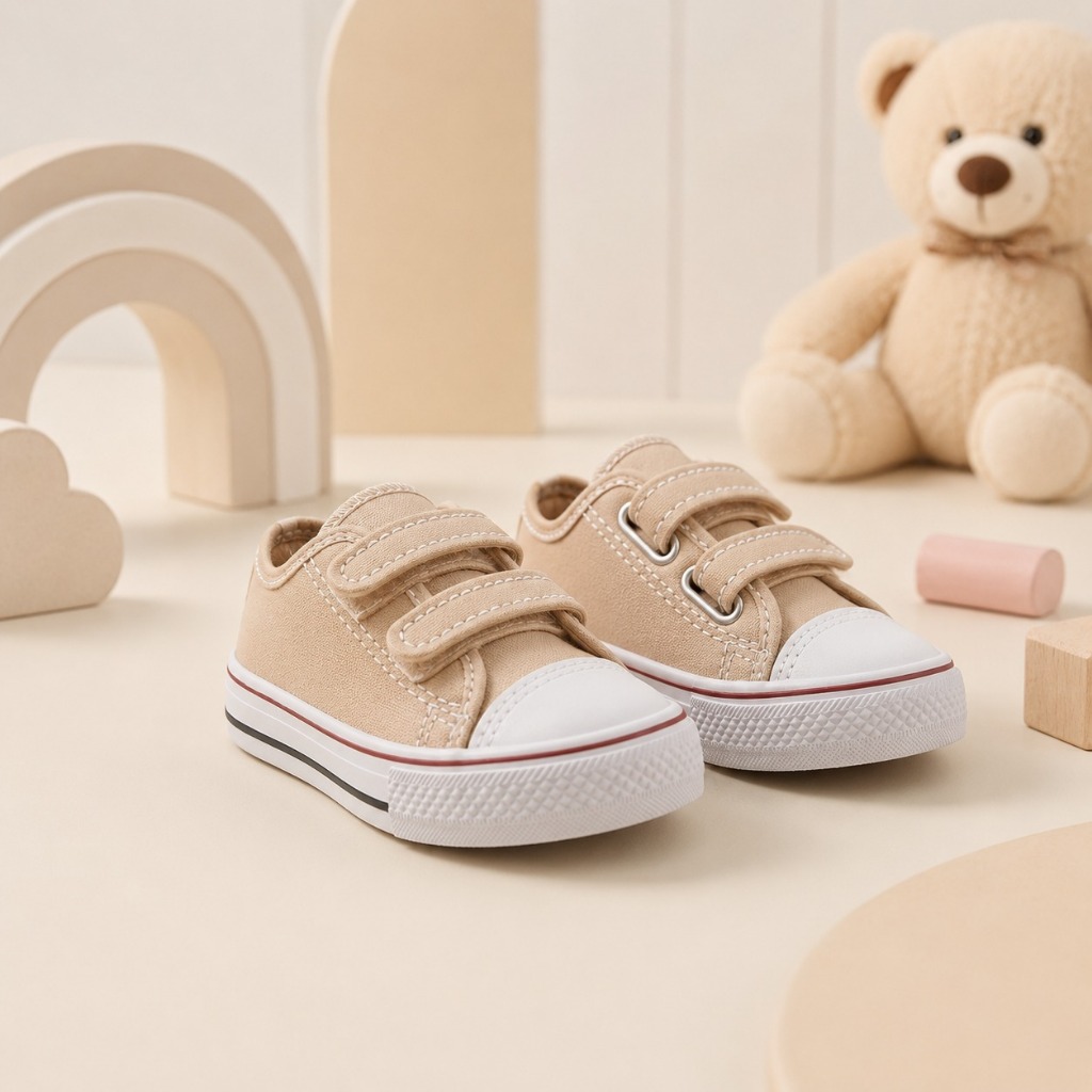 Tênis escolar Infantil N°18 ao 36 Carrapicho Velcro confort criança menino menina — imagem 2 de 2