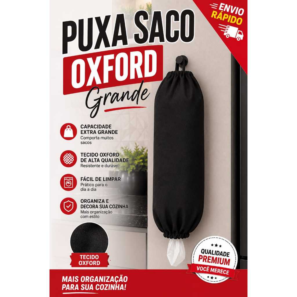 Puxa Saco De Pendurar Organizador De Cozinha Dispenser Para Sacolas
