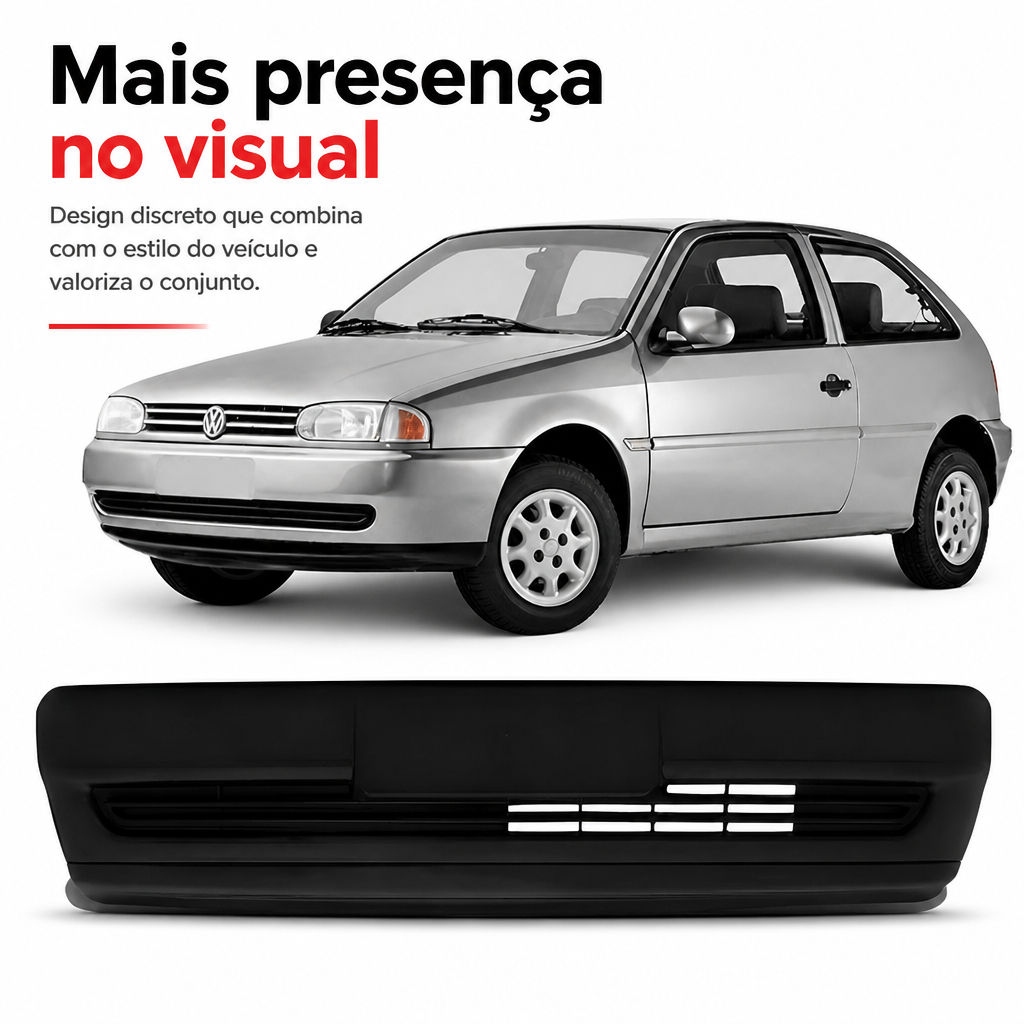 Parachoque Dianteiro Gol G2 Saveiro Parati 1995 1996 1997 1998 1999 1ª Linha Novo · foto 2