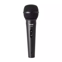 Microfone Shure SV200 Original Dinâmico Cardioide Lacrado Com Cabo XLR-XLR