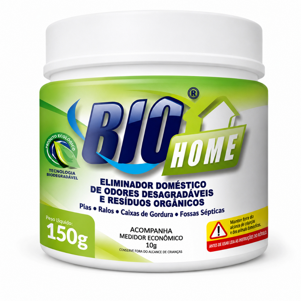 Limpa Fossa, Caixa de Gordura e Ralos - BioHome 150g