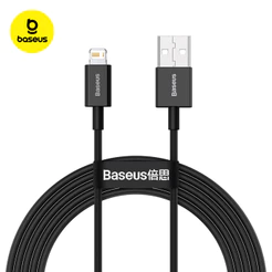 Baseus Cabo USB para Carga Rápida Lightning 2.4a 1m iPhone 11/12/13/14