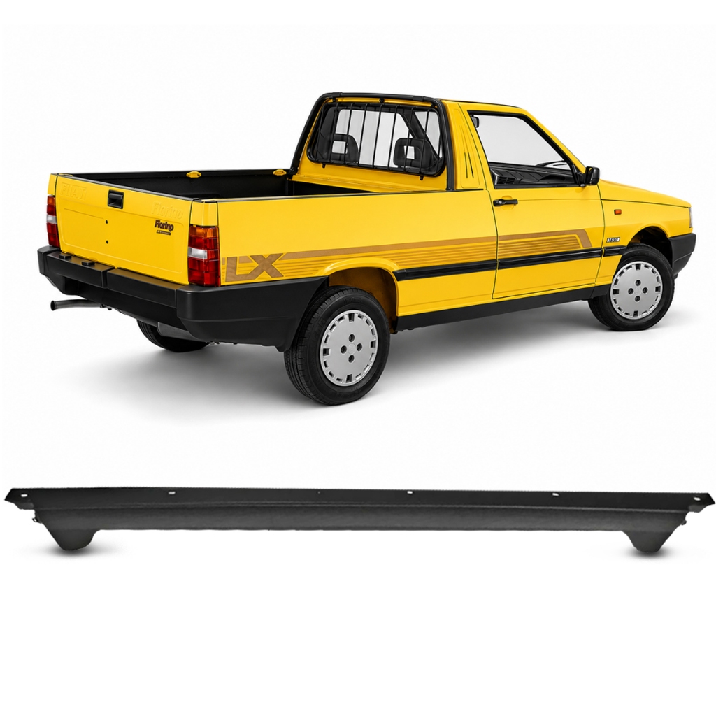 Moldura Tampa Caçamba Fiorino Pick Up 88 A 97 Friso Traseiro